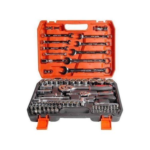 82 PCS Mechanic Socket Tool Kit Set Professional Car Repair Tool Wrench Set Batch Head Ratchet Pawl Socket Spanner Screwdriver