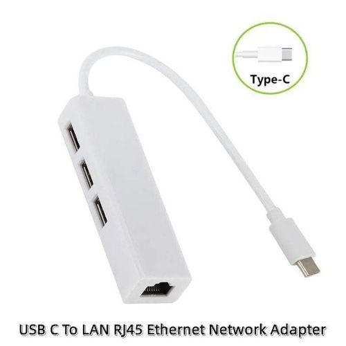 Type-C to RJ45 Adapter USB C To LAN RJ45 Ethernet Network Adapter Converter Portable For MacBook Pro Laptop USB C HUB