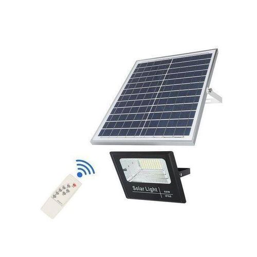 60W LED SPLIT SOLAR PANEL AND FLOODLIGHT MOTION SENSOR REMOTE CONTROL IP 67