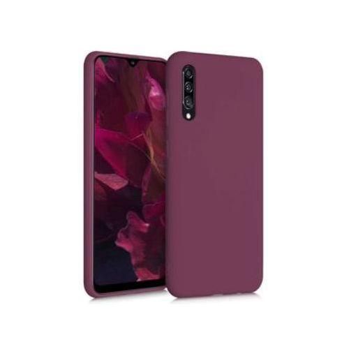 Soft Silicone Back Cover for Samsung Galaxy A50 – Protective, Shockproof, Ultra-Thin, Anti-Scratch, Anti-Fingerprint – Maroon