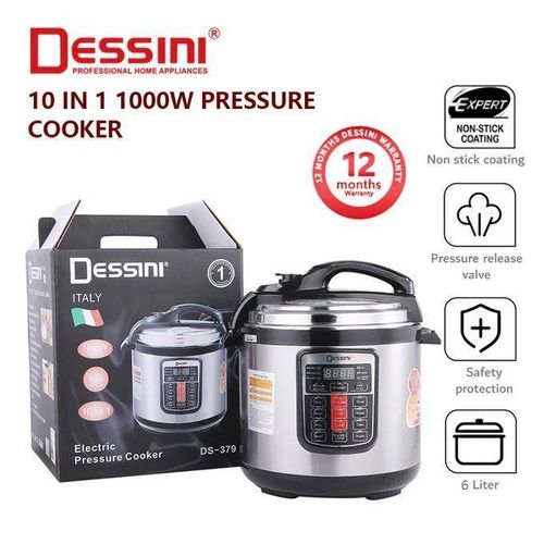 10 in 1 6 Ltr Electric Pressure Cooker FREE SPIN CUTTER VEGETABLE CUTTER