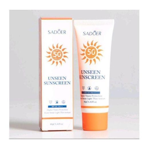 Sunscreen Cream SPF 50+ PA+++ Full band UV blocking Resist light aging