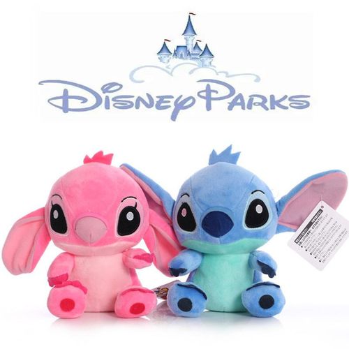 18cm Disney Lilo Stitch Plush Couple Models Disney Lilo Stitch Stuffed Dolls Anime Plush Baby Toys Pendant Toys Xmas Gift