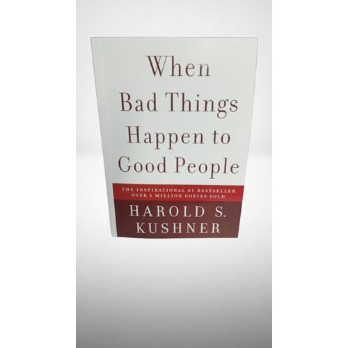 When Bad Things Happen To Good People Book By Harold Kushner