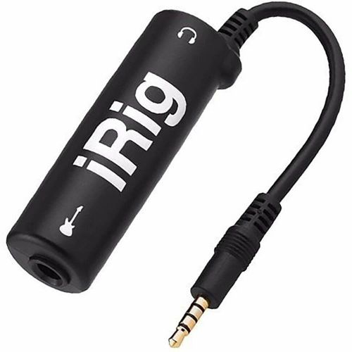 iRig-Compatible Guitar Interface Phone Audio Effects Recording Converter 3.5mm PC AMP Sound System for Iphone Ipad Ipod Touch IOS Amplifier