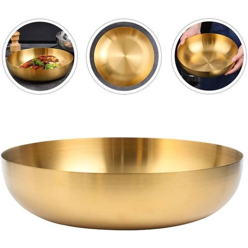 Kitchen Salad Bowl Serving Bowl Multi-Function Wear-Resistant for Fruits Salads and Snacks for Home - 2 Pack