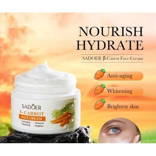 Carrot Moisturizing face cream
