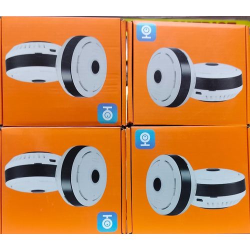 MINI FULL HD ROTARY WIFI IP CAMERA HD 2mp WIRELESS LED IR LAN 360° fisheye DIRECT TRANSMISSION