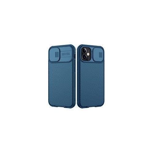 iPhone 12 mini (6.1" Inch) CamShield Pro Slider Camera Close & Open Double Layered Protection TPU + PC blue