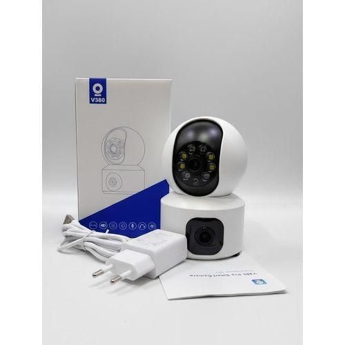 Share this product V380 Pro Dual Lens Baby Camera WiFi PTZ Indoor 360 View Human Tracking Night Vision Two-Way Audio