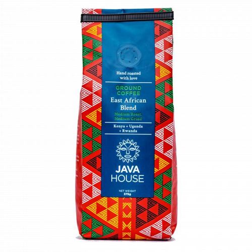 East Africa Blend Ground Coffee 375g Medium Roast 100 Arabica Kenyan Ugandan Rwandan Beans