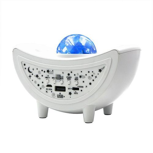 KSWING Smart LED Moon Laser Projector for Bedroom with Star Night Galaxy Display + Music Sync
