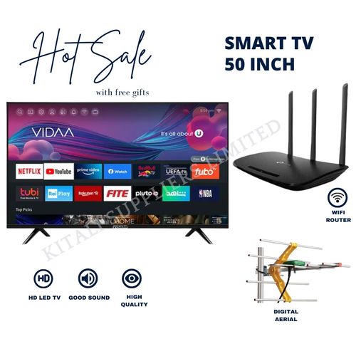 WUK 50inch Smart TV With Free Aerial