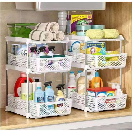 2 pcs set Quality multifunctional pull out rack