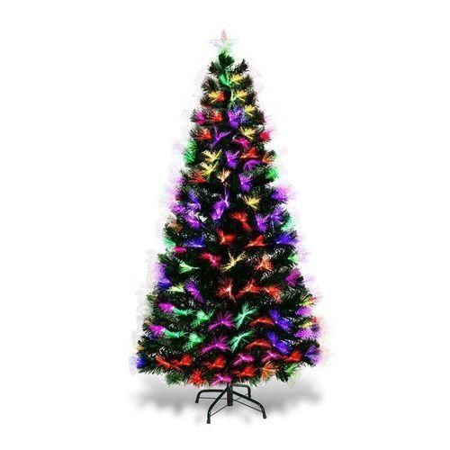 7ft Artificial Christmas Tree with Inbuilt Light for Christmas Decor