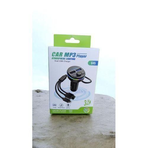 G45 Car MP3 Modulator with Dual USB ports Charger