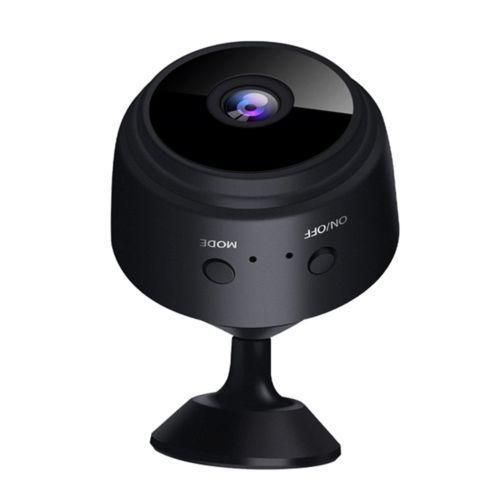 A9 Mini Camera, 1080P HD Cameras with Magnetic Back Cover, Baby Nanny Cam with Phone App,Tiny Smart Camera for Indoor Outdoor (Black)