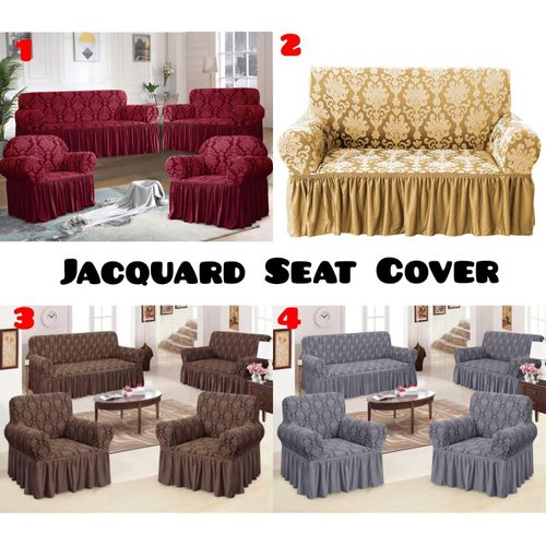 Jacquard Seat Covers Flexible and super stretchy 7 seater 3211