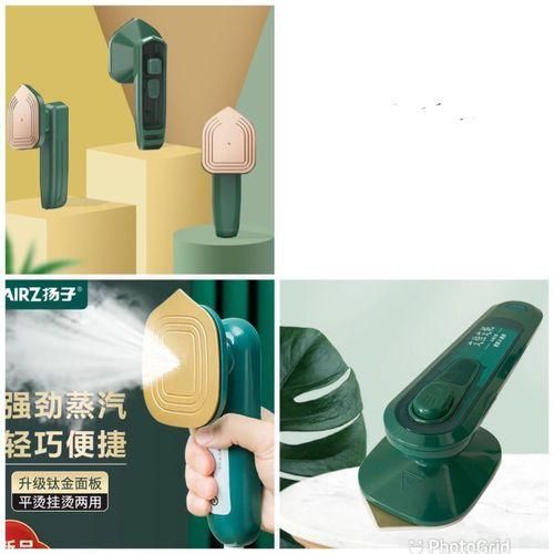 Electric Handheld Steam Iron, Portable Mini Travel Steam Iron for Clothes, Quick Heat Micro Steam Iron with Professional Sprayer Function for Home and Travel Use