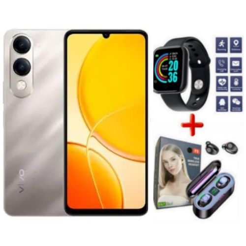 Y04 6.74" 128GB ROM Storage + 6GB RAM, (Dual Sim), 13MP, 6.74", 90Hz, Android 14, 5500mAh + FREE GIFTS