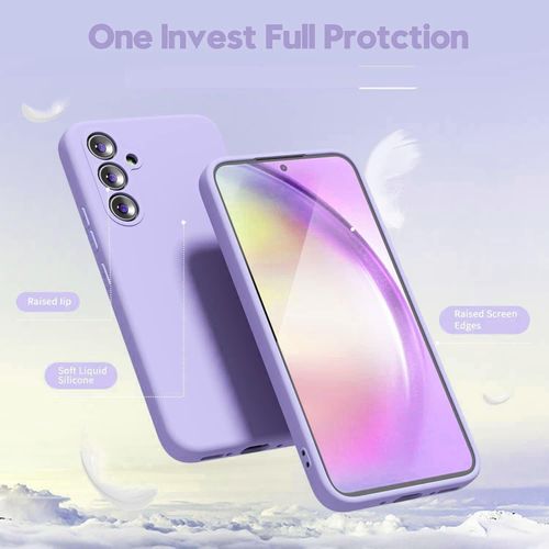 TPU Silicone Case Compatible With Samsung Galaxy A56 5G Protective Mobile Phone Case