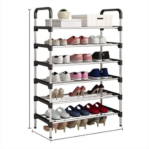 Detachable 6 layer shoe rack