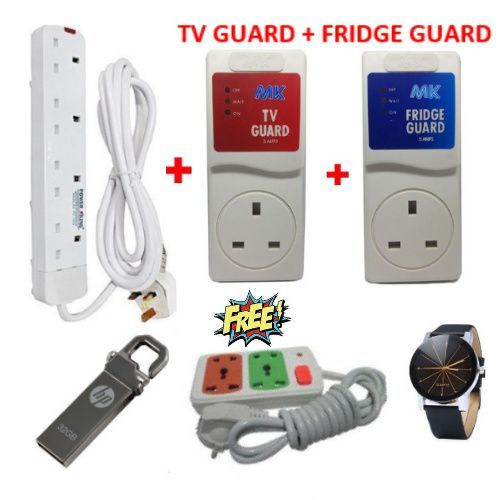 Four Way Power Extension TV GUARD FRIDGE GUARD