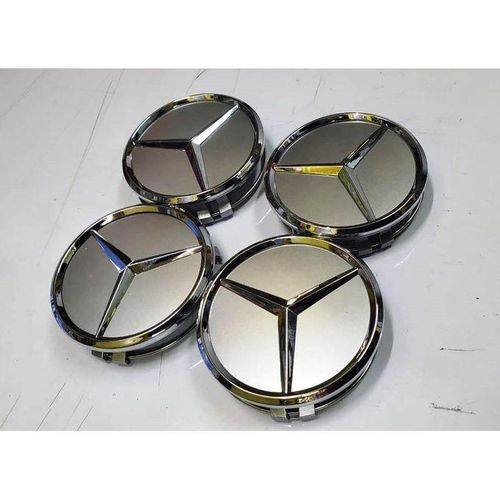 Alloy Wheel Centre Hub Caps 75mm for Models A B C E S M Class ML CLA GLA x4pcs