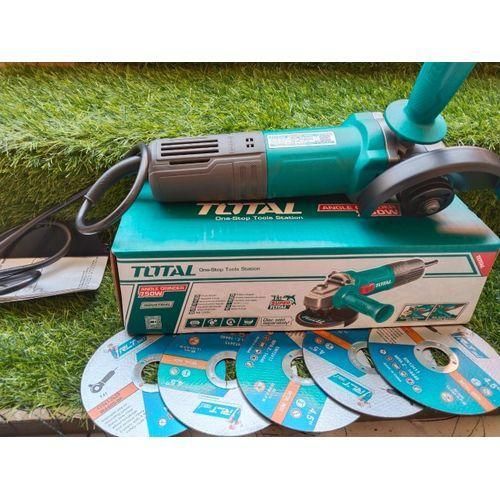 TOTAL 4" 750W INDUSTRIAL ANGLE ANGULAR GRINDER - 115mm 4inch