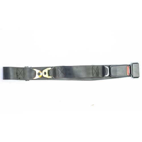 Safety Belt Up Press 2 Pin Black