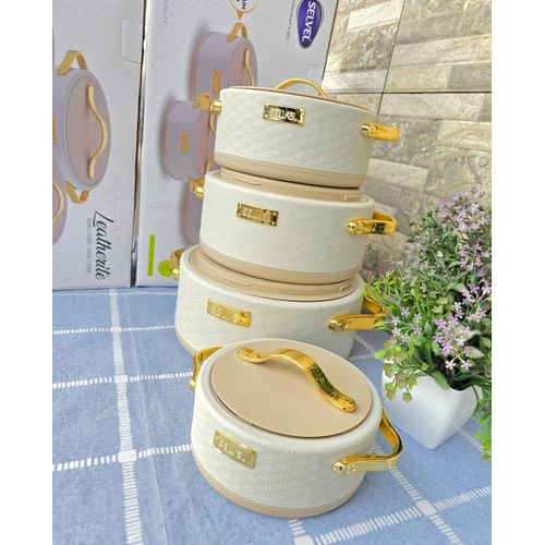 4PCS Leatherite Hotpot Set