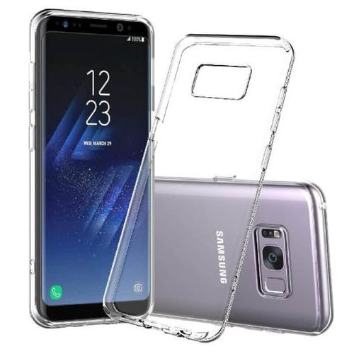 Ultra-Slim Premium Transparent Clear Case Cover for Galaxy S8 – Transparent Anti-Yellowing Shockproof TPU