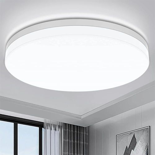 20W LED Flush Mount Ceiling Light White 23cm