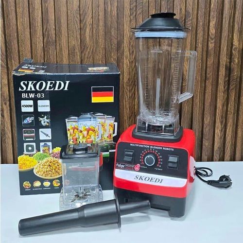 Professional High Speed 32000 RPM Durable Quality 2-in-1 Heavy Duty 4500 Watts 2.5L High Speed 32000 RPM Large Capacity Double Cup Multifunctional Professional Blender & Grinder