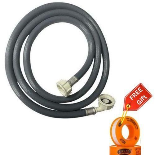 Washing Machine Water Inlet Hose Pipe Replacement – 3 Meter Get FREE Thread Tape