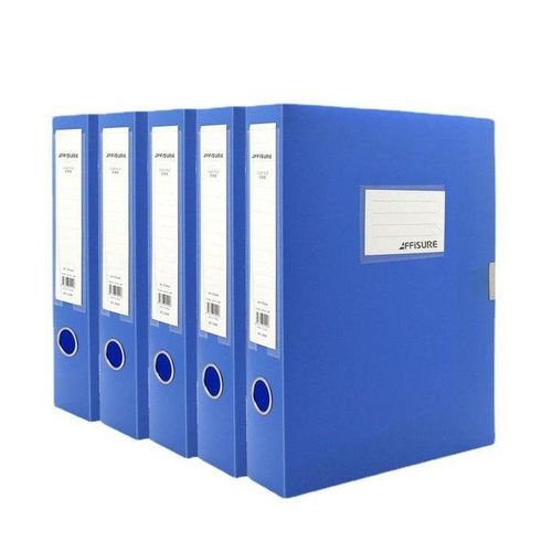10PCS BLUE OFFICE BOX FILES
