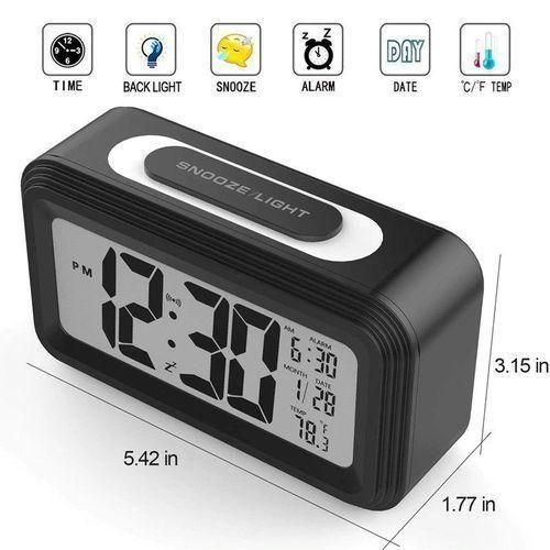 LED Digital Backlit Alarm Clock WithThermometre And Calender