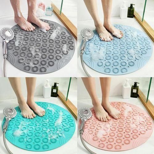 Round Anti-slip Bathroom Mat Antislip Non Slip Safety Mat