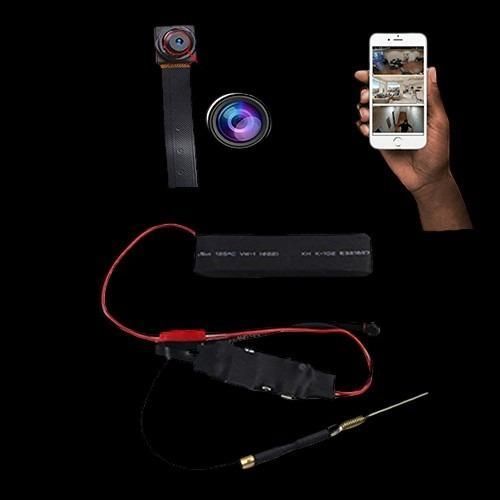 Motion Auto Tracking Two Way Communication 4K Ultra Hd WiFi Nanny Mini Tiny Strip Spy Hidden Video Audio Recorder Pin Hole Camera