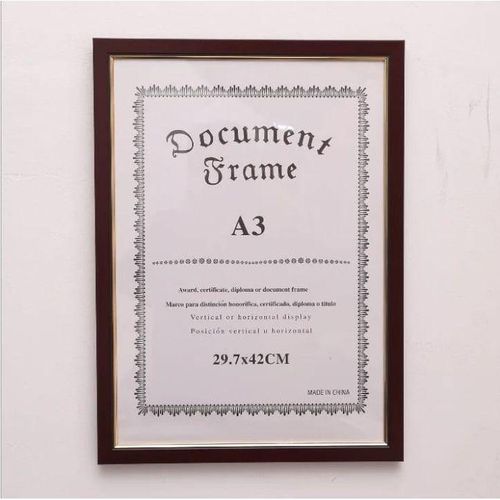 A3 SIZE PHOTO/DOCUMENT/CERTIFICATE FRAMES