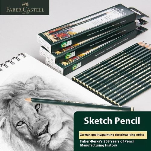 Faber Castel Graphite Pencil 9000 12pcs – 3H