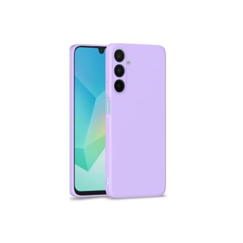 Soft Flexible Silicone Case for Samsung Galaxy A16 Shockproof Anti-Scratch Slim TPU Protective Back Cover Purple