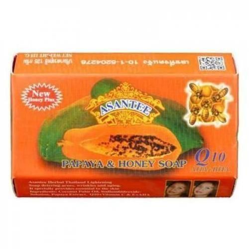 Asantee Papaya And Honey Whitening Anti Acne Soap