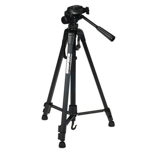 Professional Aluminum Alloy Tripod 140cm (WT-3520) for DSLR, Camcorders & Smartphones