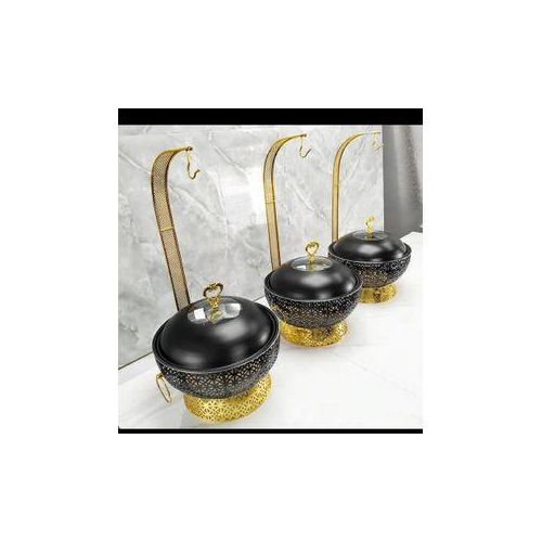 8OL Round Chaffing Dish Hanging Buffet Food warmer