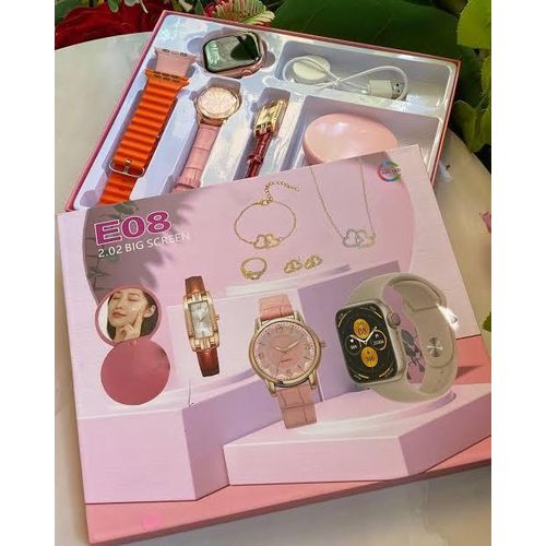 E08 202 inch Big Screen Smartwatch Fitness Health Tracking Full Feature Set