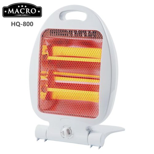 Macro HQ-800 Room Heater Electric Portable Home Space Heater Fast Heating Adjustable Thermostat Energy Efficient Quiet Operation Safe for Family Use