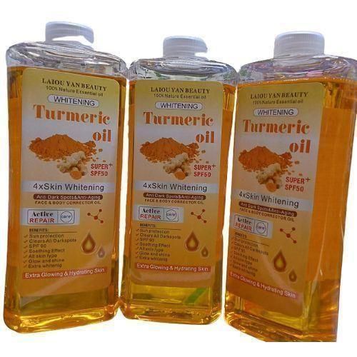 TURMERIC Skin Whitening & Brightening spf 50 Face & Body Oil-1000ml