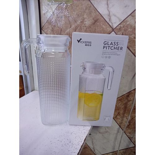 1 Litre Juice Water Jug Leak Proof Pitcher for Kitchen Home