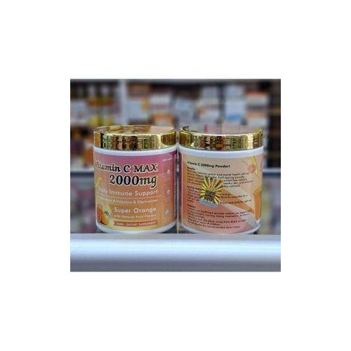Vitamin C Max 2000mg Boosts immunity Powerful antioxidant Brightens supports skin Aids collagen